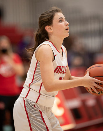 McLean JV girls basketball vs Chantilly 2022-01-10