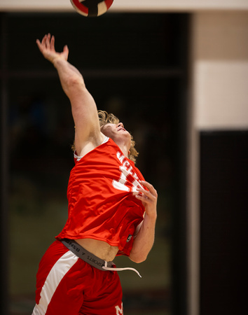 2024-10-14 McLean varsity boys volleyball vs Meridian