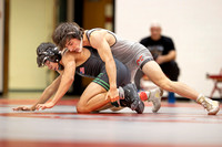 McLean varsity-JV wrestling vs Herndon and Wakefield 2023-01-06