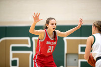 McLean varsity girls basketball in District semifinals vs Langle