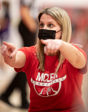 McLean JV girls basketball vs Chantilly 2022-01-10