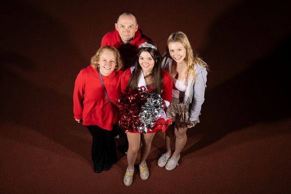 2024-11-08 McLean Dance Team, cheerleader, and football seniors