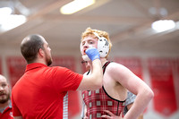 McLean varsity wrestling at Districts