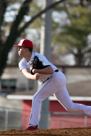 McLean varsity baseball scrimmage vs St. Albans 2022-03-08