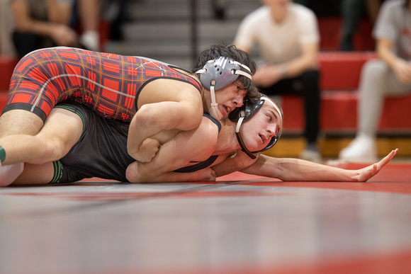 McLean varsity-JV wrestling vs Herndon and Wakefield 2023-01-06