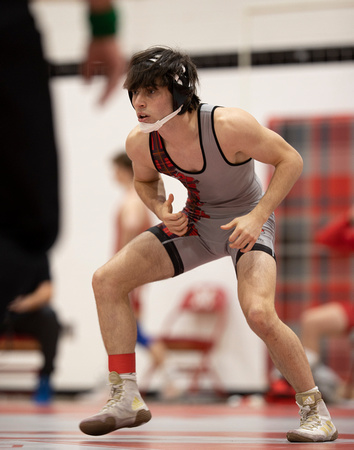 McLean varsity-JV wrestling vs Herndon and Wakefield 2023-01-06