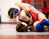 McLean varsity-JV wrestling vs Herndon and Wakefield 2023-01-06