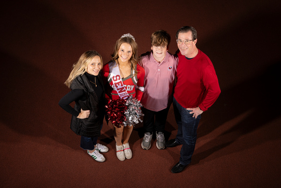 2024-11-08 McLean Dance Team, cheerleader, and football seniors