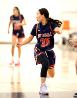 2025-01-25 Potomac JV girls basketball vs Flint Hill