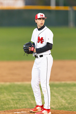 2025-04-01 McLean varsity baseball vs Marshall