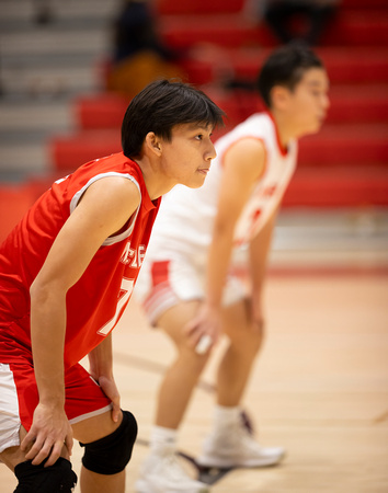 2024-10-14 McLean varsity boys volleyball vs Meridian