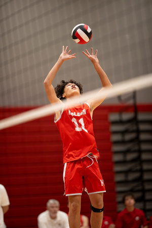 2024-10-14 McLean varsity boys volleyball vs Meridian