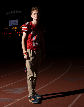 2024-11-08 McLean Dance Team, cheerleader, and football seniors