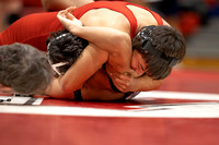 McLean varsity-JV wrestling vs Herndon and Wakefield 2023-01-06