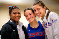2025-02-01 American University track at George Mason