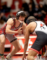 McLean varsity-JV wrestling vs Herndon and Wakefield 2023-01-06