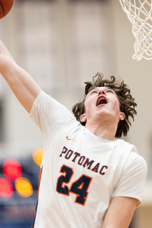 2024-12-06 Potomac varsity boys basketball vs John Paul