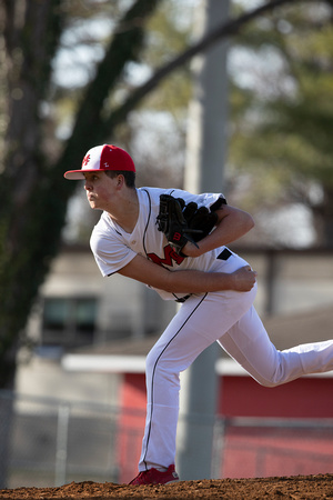 McLean varsity baseball scrimmage vs St. Albans 2022-03-08