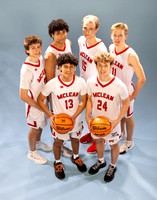 2025-01-17 McLean varsity boys basketball seniors