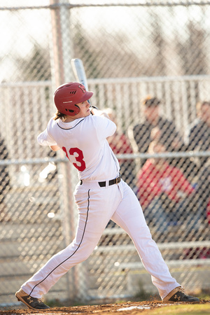 McLean varsity baseball scrimmage vs St. Albans 2022-03-08