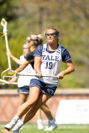 Yale women's lacrosse vs Princeton 2022-04-30