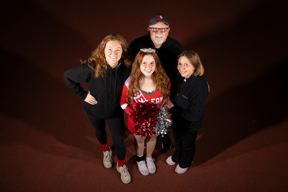 2024-11-08 McLean Dance Team, cheerleader, and football seniors