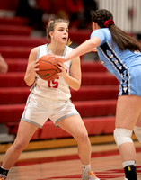 McLean varsity girls basketball vs Marshall 2022-01-14