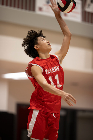 2024-10-14 McLean varsity boys volleyball vs Meridian