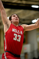 McLean varsity boys basketball vs Langley 2022-01-25