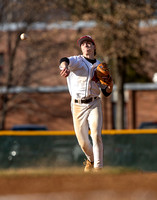 McLean varsity baseball scrimmage vs St. Albans 2022-03-08