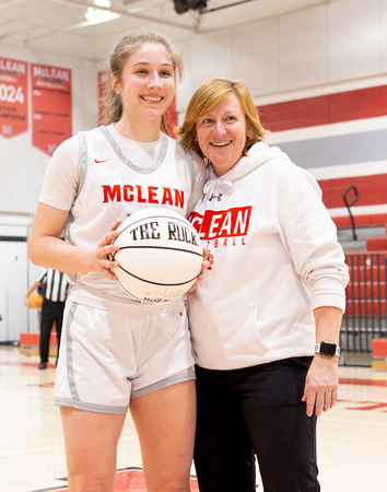 2025-02-18 McLean varsity girls basketball vs Wakefield