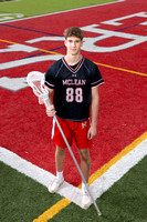 2025-04-25 McLean varsity boys lacrosse senior night banner port