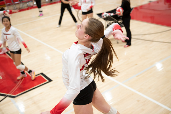 2024-10-15 McLean varsity girls volleyball vs Yorktown