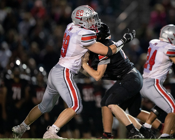 McLean varsity football vs Herndon 2021-10-22