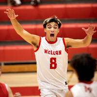2024-09-05 McLean varsity boys volleyball vs Chantilly