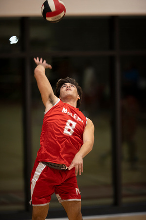 2024-10-14 McLean varsity boys volleyball vs Meridian