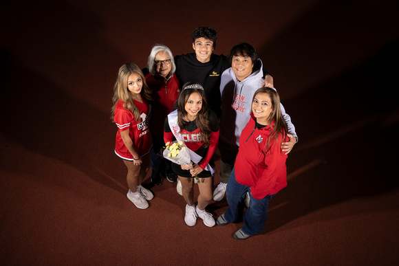 2024-11-08 McLean Dance Team, cheerleader, and football seniors