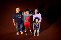 2024-11-07 McLean varsity football seniors with families