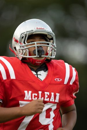 McLean freshman football vs Yorktown 2022-09-29