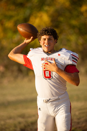 2024-10-30 McLean freshman football vs Wakefleid