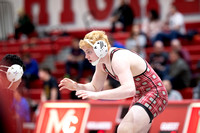 McLean varsity wrestling at Districts
